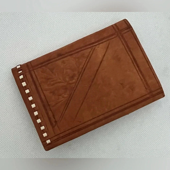 Moroccan | Artisan handmade bi-fold wallet - Picture 2 of 15